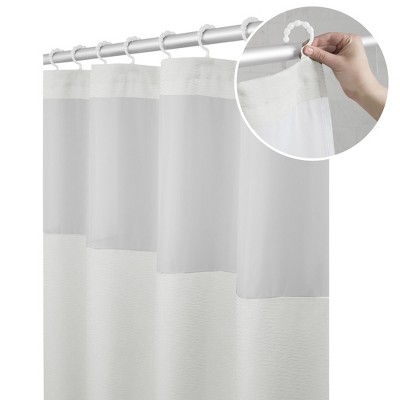 Interlock Shower Curtains Target, White Eyelet Shower Curtain Target