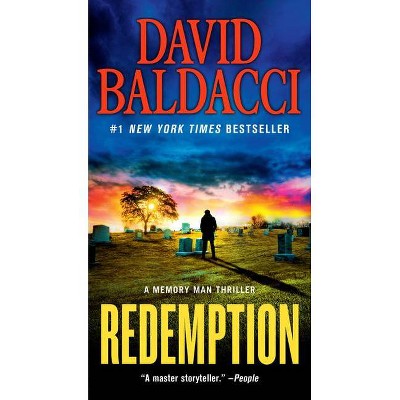 Redemption - (Memory Man) Large Print by  David Baldacci (Hardcover)