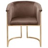 Meridian Furniture,Tierra Velvet Dining Chair - 3 of 4