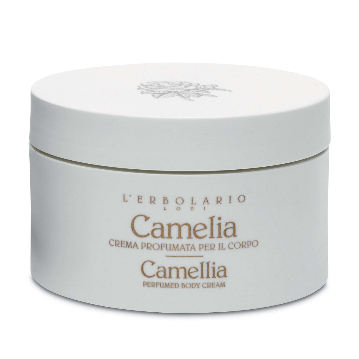 L'Erbolario Camelia Body Cream - Body Cream for Dry Skin - 6.7 oz
