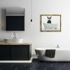 Stupell Industries Raccoon In A Tub Floating Frame Canvas Art - 3 of 4