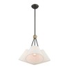 Livex Lighting Prato 3 - Light Chandelier in  Bronze/Antique Brass - 4 of 4