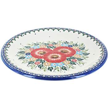 Blue Rose Polish Pottery A113 Andy Dinner Plate