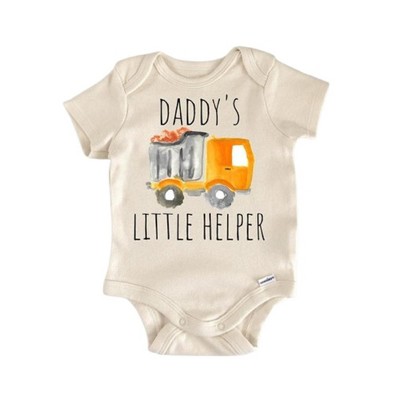 Dump Truck Excavator Construction - Baby Boy Girl Clothes Infant Onesie® Funny Cute GS1