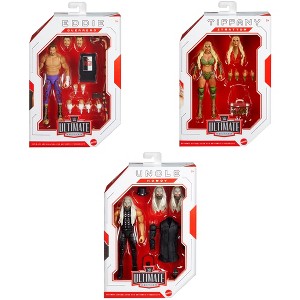 WWE Ultimate Edition 28 Complete Set of 3 Uncle Howdy, Eddie Guerrero & Tiffany Stratton Action Figures - 1 of 2