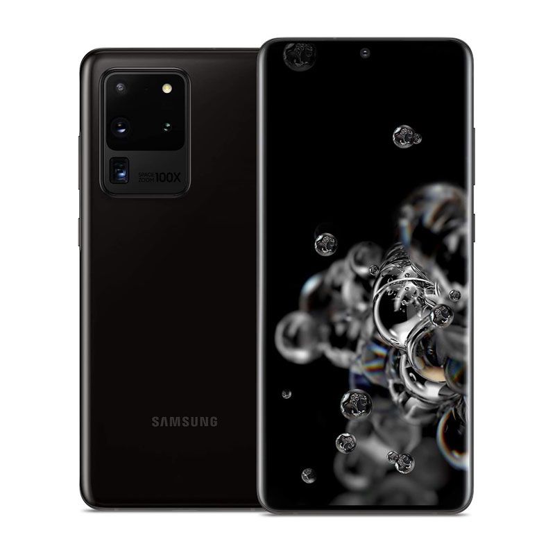 Samsung Galaxy S20 Ultra 5G 128GB ROM 12GB RAM G988 6.9" Unlocked Smartphone - Manufacturer Refurbished, 1 of 7