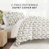 Paisley, Damask & Soft Farmhouse Prints 3PC Duvet Cover & Shams Set, Ultra Soft, Easy Care - Becky Cameron - 2 of 4