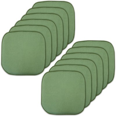Honeycomb Memory Foam No Slip Back 16" x 16" Chair Pad Cushion by Sweet Home Collection®