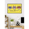 Trends International Disney Lilo and Stitch: Pattern Clash - Cosmic & Cute Framed Wall Poster Prints - 2 of 4