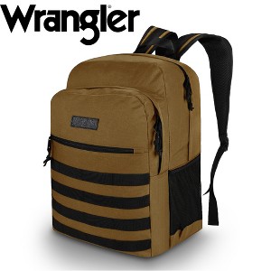 Wrangler 17.5" Water Resistant Backpack, Casual Daypack for Travel Work School, Fits 16 Inch Laptop Backpack with Notebook Sleeve - 1 of 4