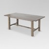 60" Gilford Rustic Dining Table Gray - Threshold™ - image 3 of 4