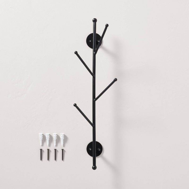 Modern Trim Metal Peg Vertical Wall Rack - Hearth & Hand™ with Magnolia, 4 of 5