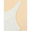 Imily Bela Women's Basic Summer Casual Sexy Scoop Neck Sleeveless Cotton Tank Top - 3 of 4