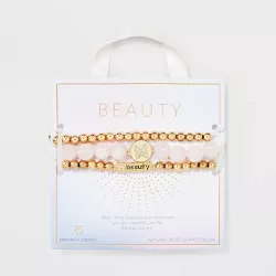 Beloved + Inspired Semi-Precious Stretch Multi-Strand Bracelet
