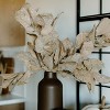 Sullivans Artificial 43" Faux Dried Hydrangea Leaf - Set of 2 - 4 of 4