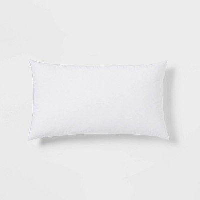 16 in. x 16 in. Outdoor Pillow Inserts, Waterproof Decorative Throw Pillows Insert, Square Pillow Forms (Set of 2), White