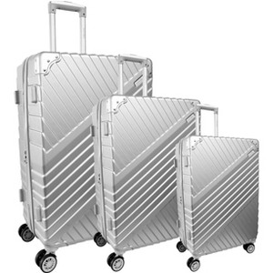 Ellen Tracy inchThe Legendinch 3 PC Hard Sided Luggage Set – 21inch, 29inch, 32inch Expandable 8-Wheel Spinners - 1 of 4
