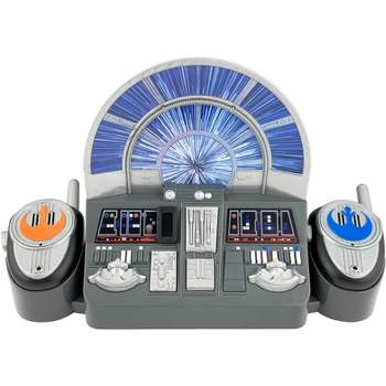 eKids Star Wars Walkie Talkie Mission Command Center for Fans of Star Wars Toys – Gray (SW-216.EEv9M)