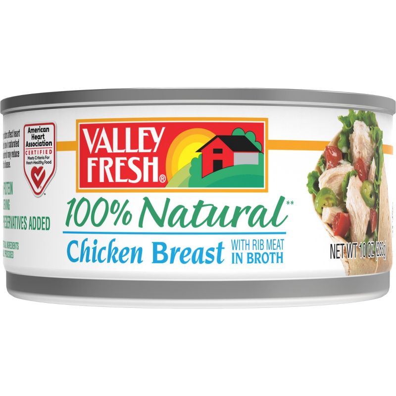 Valley Fresh White &#38; Dark Chicken in Water - 10oz, 6 of 8