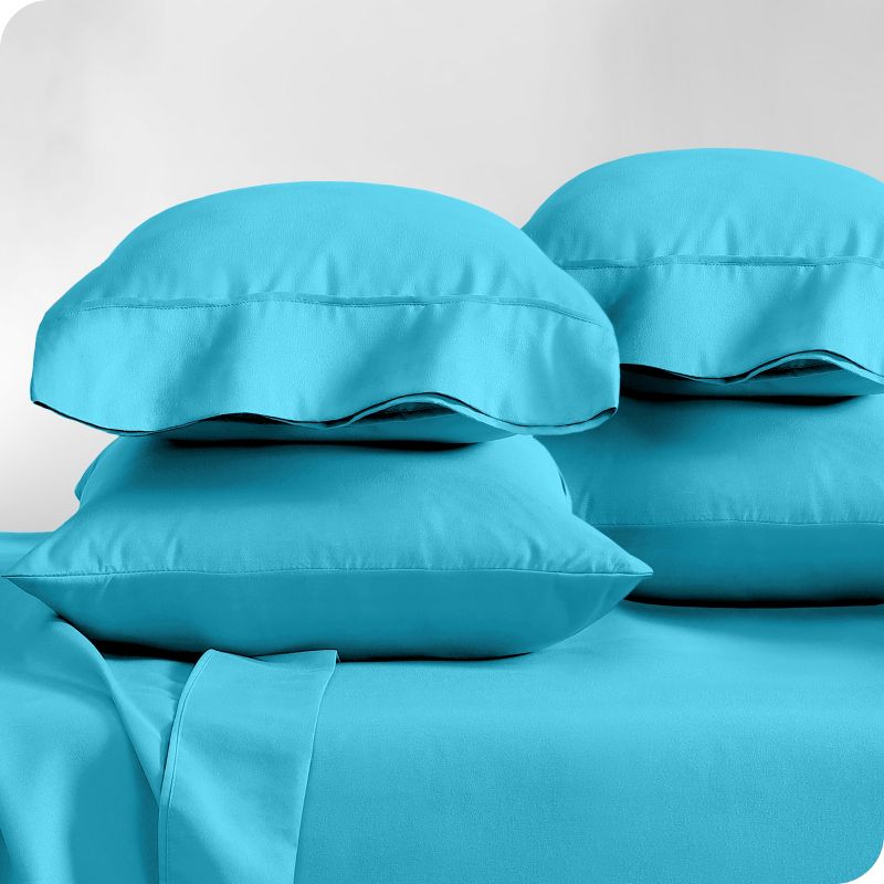Pillowcase Set of 4 Ultra-Soft Microfiber - Bare Home, 1 of 8