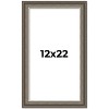 PosterPalooza | Weathered Black Picture Frame - UV Acrylic, Foam Board Backing, Hanging Hardware - 2 of 4