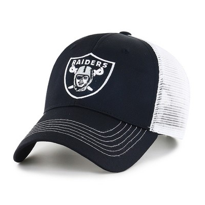 white raiders cap