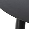 Spassway 67"L*33.5"W Oval Oak Wood Dining Table with 4 Legs Modern Kitchen Table with Solid Wood Legs for Seats 6 - 4 of 4