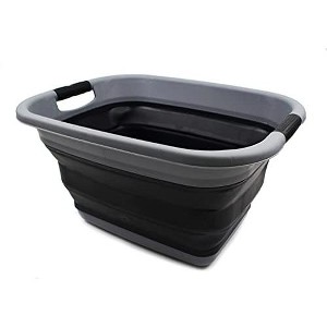 SAMMART 25L (6.6 gallon) Collapsible Laundry Basket/Tub - Water capacity: 19L (5 gallon) - 1 of 4
