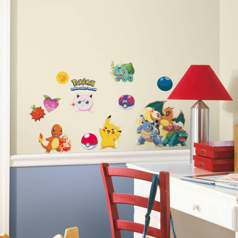 Pokemon Iconic Peel and Stick Kids&#39; Wall Decal, 4 of 8