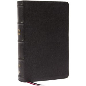 KJV Holy Bible: Large Print Single-Column with 43,000 End-Of-Verse Cross References, Black Genuine Leather, Personal Size, Red Letter, Comfort Print: - 1 of 1