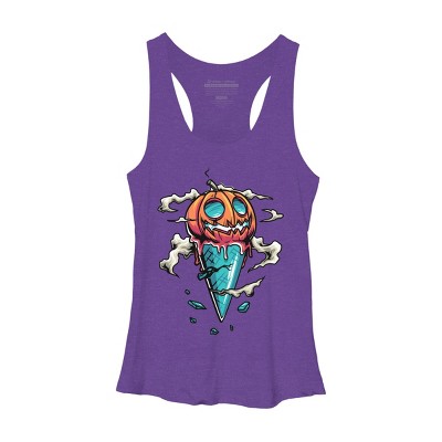 Women's Design By Humans Halloween By anggatantama Racerback Tank Top