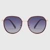Anna-Kaci Women's Polarized Gradient Sunglasses - 2 of 4
