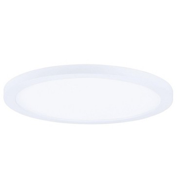 Maxim Lighting Wafer 1 - Light Flush Mount in  White