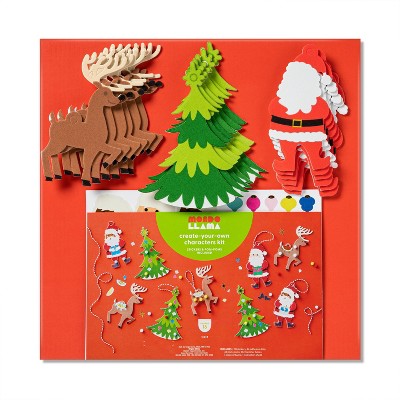 Create Your Own Holiday Characters Foam Kit - Mondo Llama™