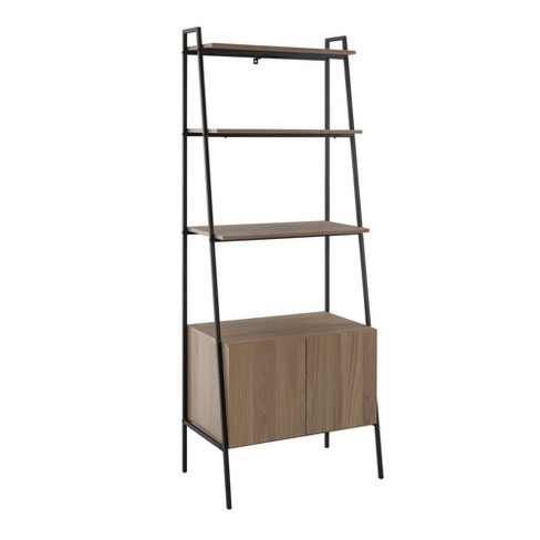 72 Open Shelf And Closed Storage, Target Loring Ladder Bookcase