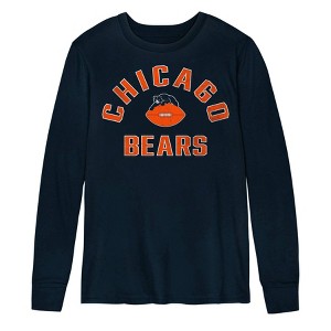 NFL Chicago Bears Boys' Long Sleeve Core T-Shirt - 1 of 1