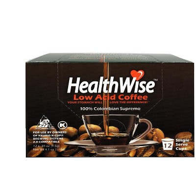 HealthWise Low Acid Keurig K-Cup Coffee Pods