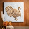 Gilded Turkey Metal Wall Art Multicolor 23"H Metal - 3 of 4