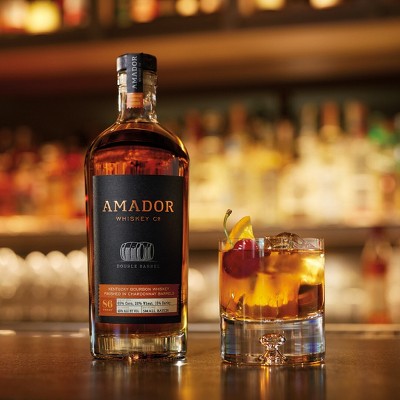 Amador Double Barrel Bourbon Whiskey - 750ml Bottle