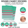 Big Dot of Happiness Elf Squad - Kids Elf Christmas and Birthday Party Small Round Candy Stickers - Party Favor Labels - 324 Count - 3 of 4