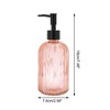 Unique Bargains Convenient Vertical Stripes Soap Dispenser 13.53oz 1 Pc - 4 of 4