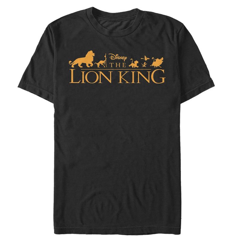 Men's Lion King Classic Film Logo T-Shirt, 1 of 5