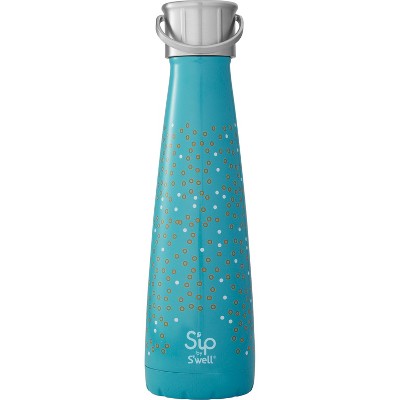 S'ip by S'well Vacuum Insulated Stainless Steel Water Bottle 15oz - Bubble Up
