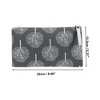 Unique Bargains Women's Wishing Tree Large Cosmetic Bag Navy Blue 1 Pc - 2 of 3