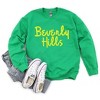 Simply Sage Market Women's Graphic Sweatshirt Beverly Hills Cursive - 3 of 4