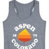 Women's - Instant Message - Aspen Colorado 1879 Graphic Racerback Tank - 2 of 4