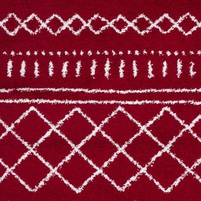 red/ivory