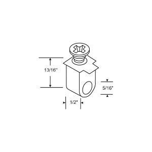 Brixwell 7-231 Pivot Bracket pivot Pin Guide New Style cdf718 - 1 of 2