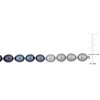 EVERLY JEWELRY | Sterling Silver 6-7mm Multi-Color Cultured Freshwater Pearl with Beads - 18 in - 3 of 4