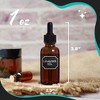 Nevlers 1 Oz Leakproof Amber Glass Dropper Bottles - 3 of 4